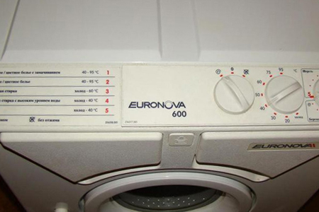 Проводим ремонт стиральных машин Euronova на дому
